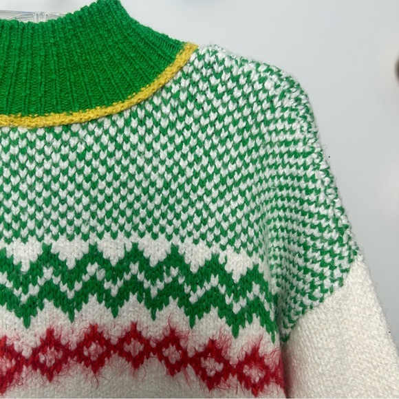 NWT Free People Cherry Heart Mini Sweater Dress - Picture 11 of 11